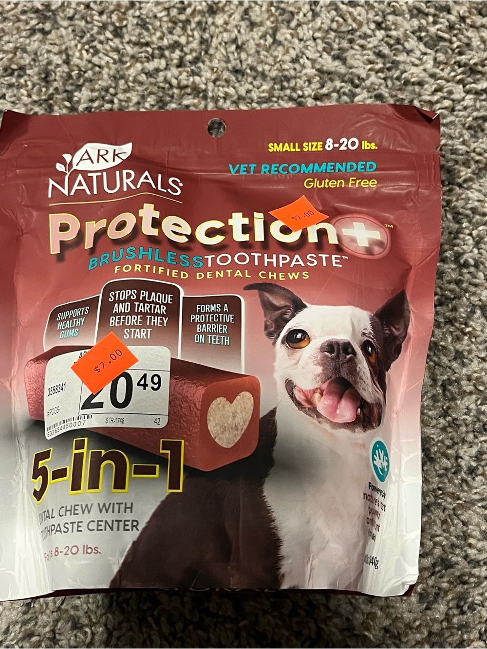 Protection+ Brushless Toothpaste Dental Chews for Small Dogs